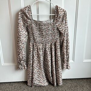 Shein flower dress
